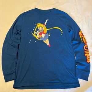 Sailor Moon Anime Youth Long Sleeve Shirt size small